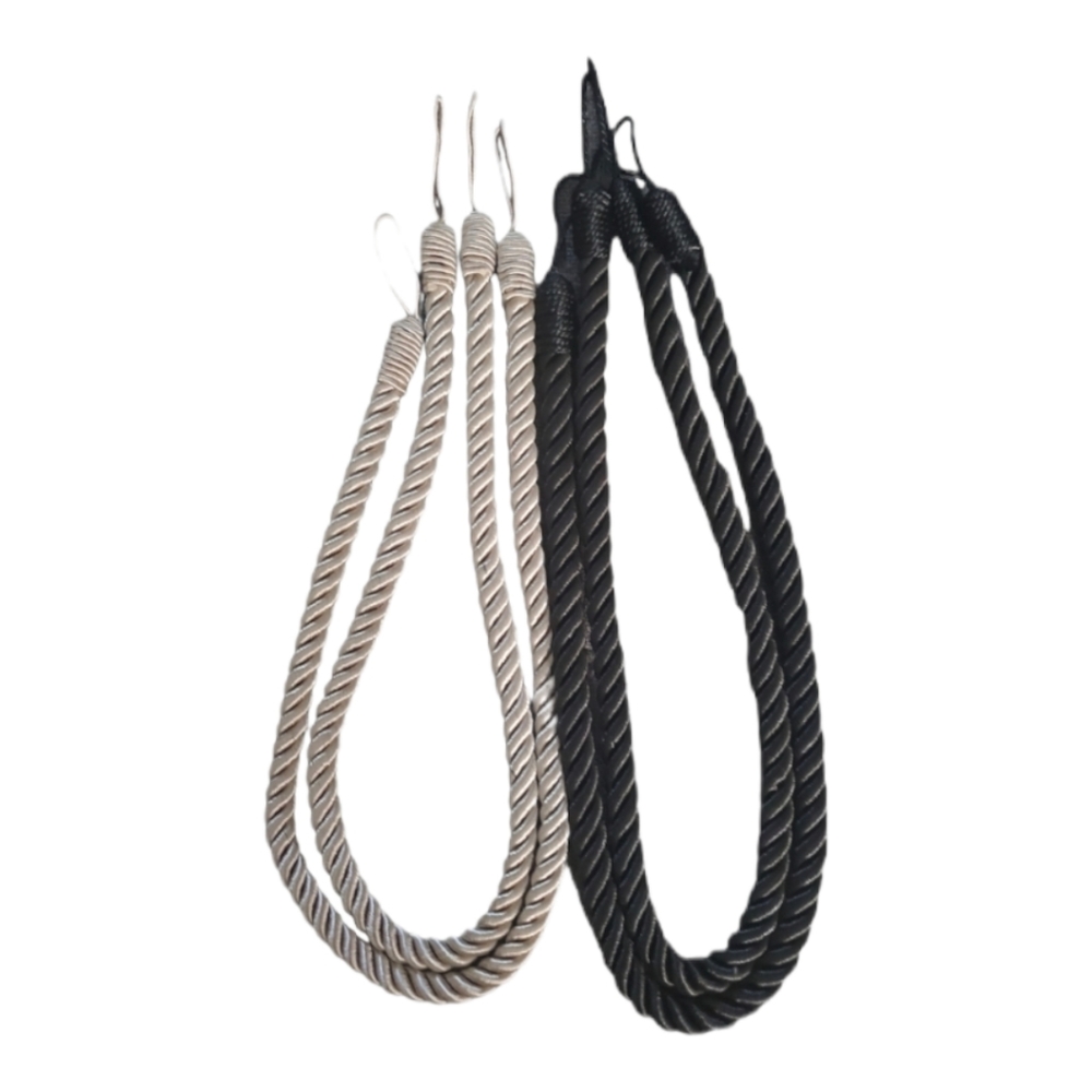 Bali Rope 2-Pack (4) Curtain Tiebacks